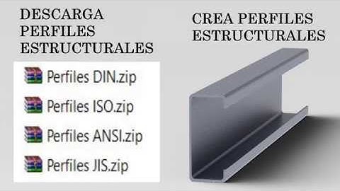 ¿Cómo descargar o crear perfiles estructurales personalizados? | SolidWorks