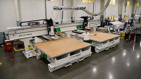 E-Series CNC Machine for High Volume Furniture Manufacturing | C.R. Onsrud