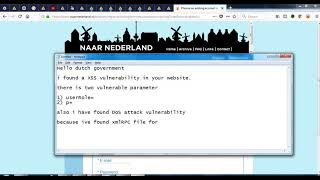 [POC] naarnederland reflected  XSS vulnerability | bug bounty #bugbounty #xss #reflected ##pubg