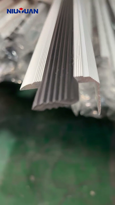 NIUYUAN's Aluminum Stair Nosing with Rubber Inserts