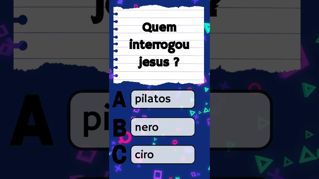 ❤️Casais da Bíblia - Quiz Bíblico - Jogo das 3 Pistas - Nível Fácil #14 