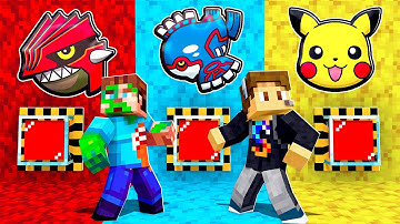 Don’t Choose the Wrong Pokemon BUTTON (minecraft)