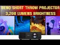 BenQ releases new short throw projector with 3,200 lumens brightness
