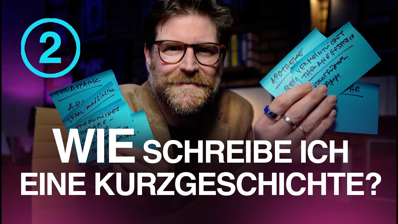 PLOTTEN 🛠️ Wie schreibe ich eine Kurzgeschichte? Folge 02