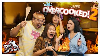 We Burned The Kitchen Down | Overcooked! 2 Gameplay