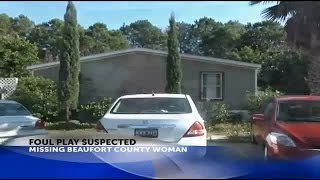 Police suspect foul play in case of missing Beaufort woman