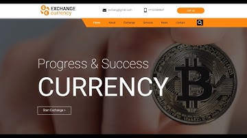 Responsive Currency Exchange Website using Html Css Javscript | Source Code | Zero Cyber