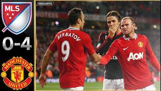 Manchester United DESTROYED America's Best 4-0 | MLS All-Stars Never Stood a Chance