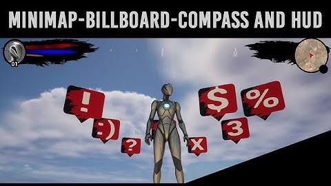 Unreal Minimap, Billboard, Compass and UI HUD Kit - Marketplace