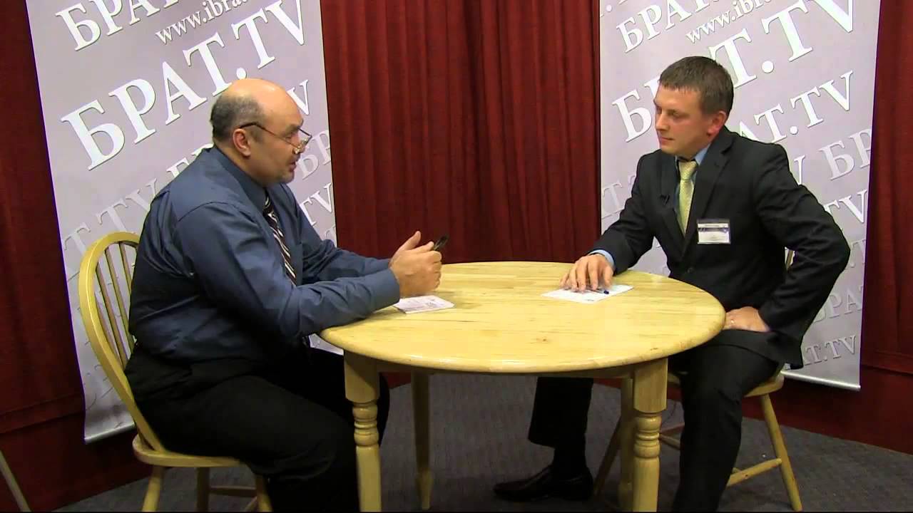 Встречи в студии с делегатами 77 ого създа ТОЕХБ  Олег Михайлович Лисицин г  Сиэтл