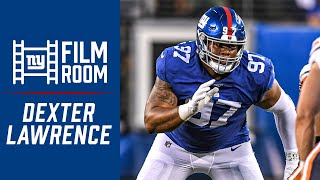 Film Room: Breaking Down Dexter Lawrence's 2019 Game Tape | Inside the Film Room