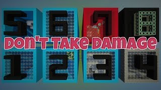 Dont Take Damage A Minecraft Puzzle Map