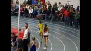 2013 Central Lakes Conference Indoor Track & Field Champ. Meet - Girls 1600 Meter Run (Heat 1 of 2)
