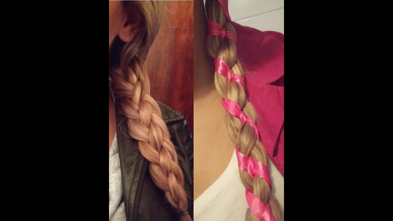 Trança quatro mechas - Pamella Rocha Four Strand Braid Tutorial - YouTube