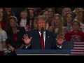 Trump Leads Arena in Voting Pledge, Warns Non-Voters: 'You Go to Hell'