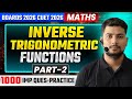 Inverse Trignometric Functions 2 |Board2026 |1000 Questions Practice| Class 12th| #12thboard #maths