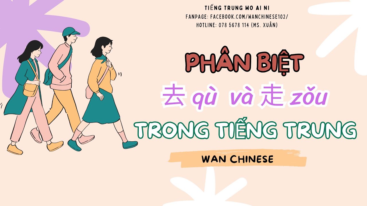 WAN CHINESE| Ngữ pháp Tiếng Trung | Phân biệt  