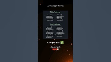 Js notes ✨ save the reel ✅ #html #css3 #css #javascript #js #notes #studies #education #webdesign