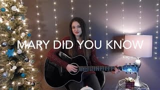 Video thumbnail of ""Mary Did You Know" Cover"