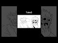 アニメーション作り練習中 #shorts #呪術廻戦 #アニメーション
