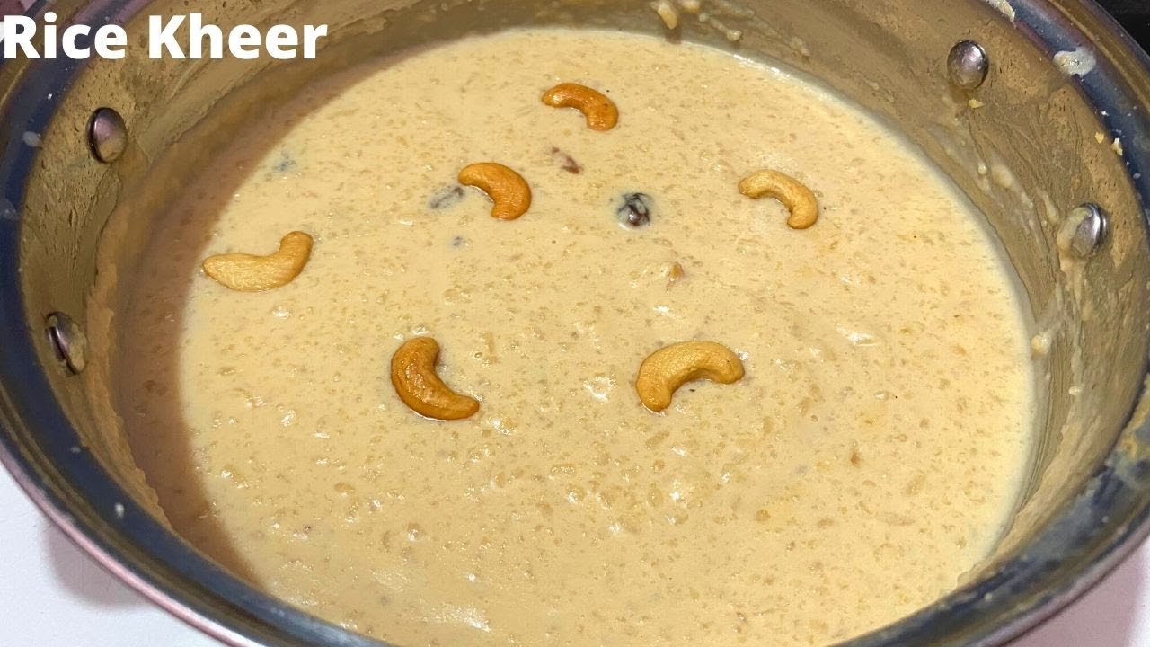 Odia Rice Kheer Without milkmaid Odia rice kheer Khiri Recipe Caramel Kheer ଓଡ଼ିଆ ଚାଉଳ