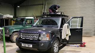 Fitting LED lights to the new direct 4x4 roof rack WOW leds
