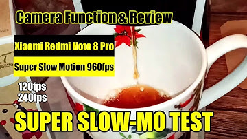 Xiaomi Redmi Note 8 Pro | Camera Review& Test | Slow Motion Review