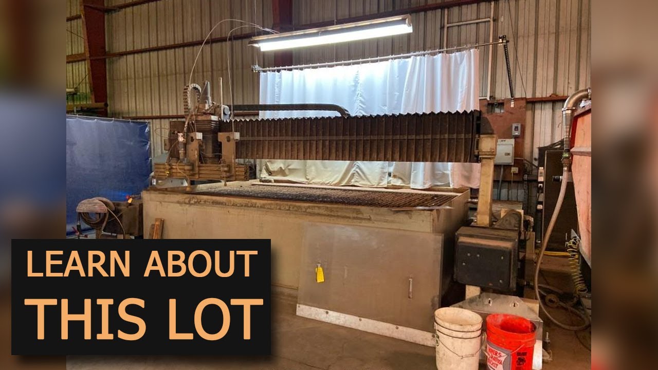 FLOW Robotics Water Jet Cutter  - JMI Online Auction in Union City, CA