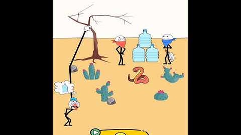 Thief Game Puzzle - Stickman Puzzle, Brain Teaser - All Levels 51-100 Solution -Gameplay Walkthrough