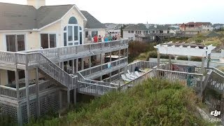 Exploring the Beach House in OBX - DJI Spark Drone