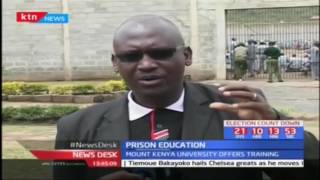 Inmates teaching at Naivasha Maximum Prison to undergo training