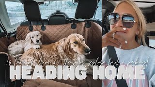 HEADING HOME TO IA W/ THE PUPS, PACKING &amp; SEPHORA HAUL | Holley Gabrielle