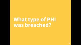 8. What Type of PHI Was Breached?: 2016 HIPAA Webinar 5