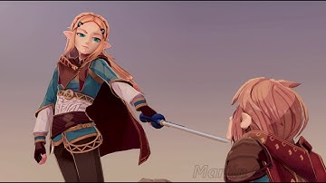 Zelda vs Link (Animation)