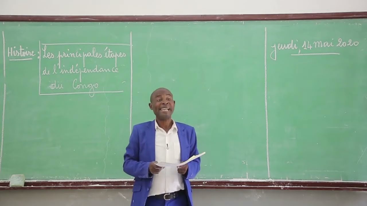 Cours d'Histoire : Les principales étapes de l'indépendance du Congo. Niveau 3ème