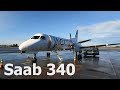 Перелет Мариехамн - Турку на Saab 340 а/к NextJet