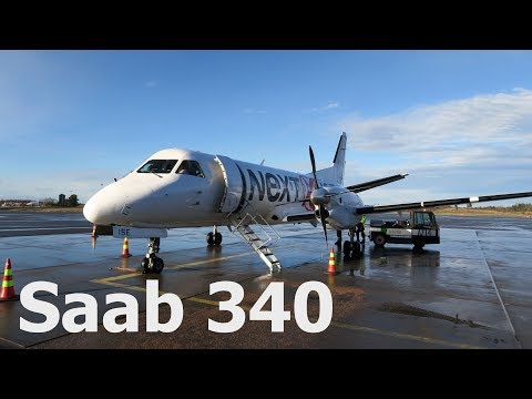 Video: Koji tip aviona je Saab 340?