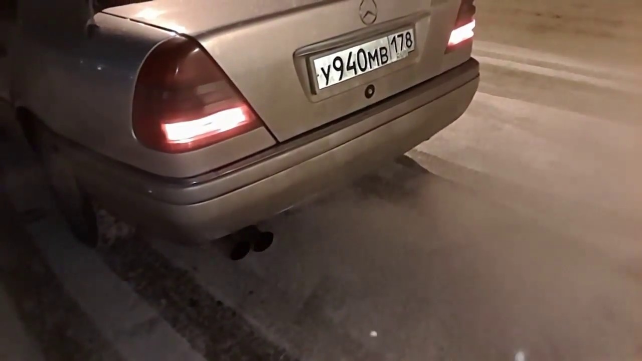 Мерседес w201 выхлоп