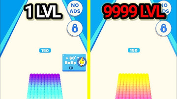 NOOB VS PRO VS HACKER VS GOD in Canvas Run Part 3 #gamingboytanjil