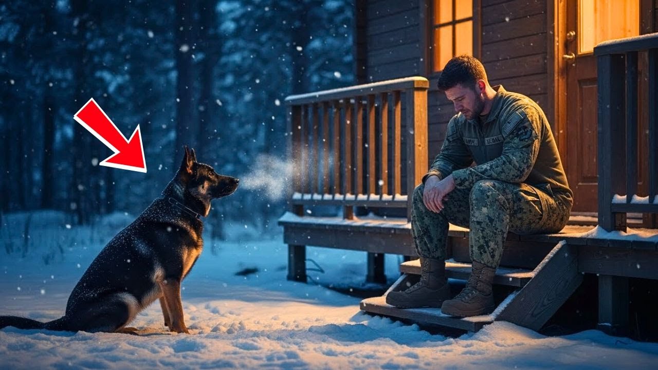 A Navy SEAL Lost All Hope—Until a German Shepherd Appeared at His Door Every Night… And Led Him Home
