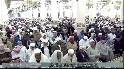 تلاوة جميلة لصلاة الفجر اليوم الإربعاء 1438/5/11- الحرم النبوي - الشيخ عبدالمحسن القاسم- من سورة ص