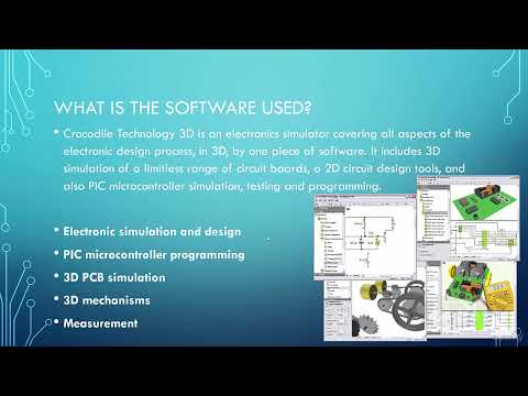 3D Simulation Microcontrollers Electronics Mechanism PCB