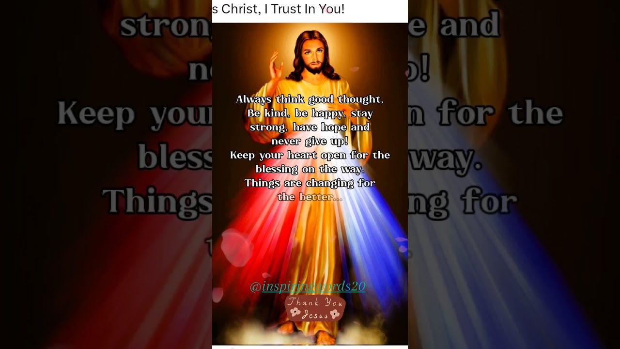 🍃JESUS I Trust in You – INSPIRING WORDS + Nice Music 