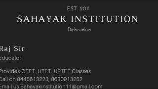 CTET. TET. LT. CLASSES IN DEHRADUN (UK)BY ON-LINE AND OFF-LINE MODE VIA VIDEO CALL screenshot 5