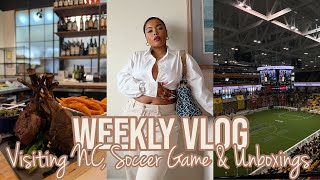 Weekly Vlog: Traveling to NC, Zara Kids Clothing Haul, House of CB and BBX Brand Unboxing