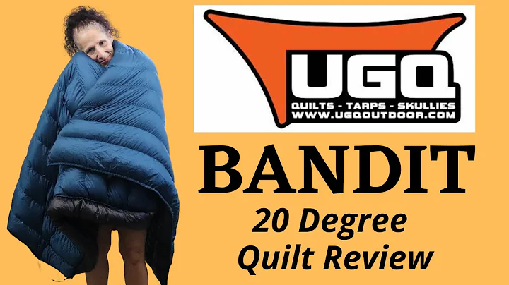 UGQ BANDIT 20 DEGREE QUILT REVIEW | BACKPACKING QUILTS