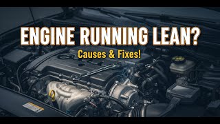 Engine Running Lean? Heres Why Its Getting Too Much Air
