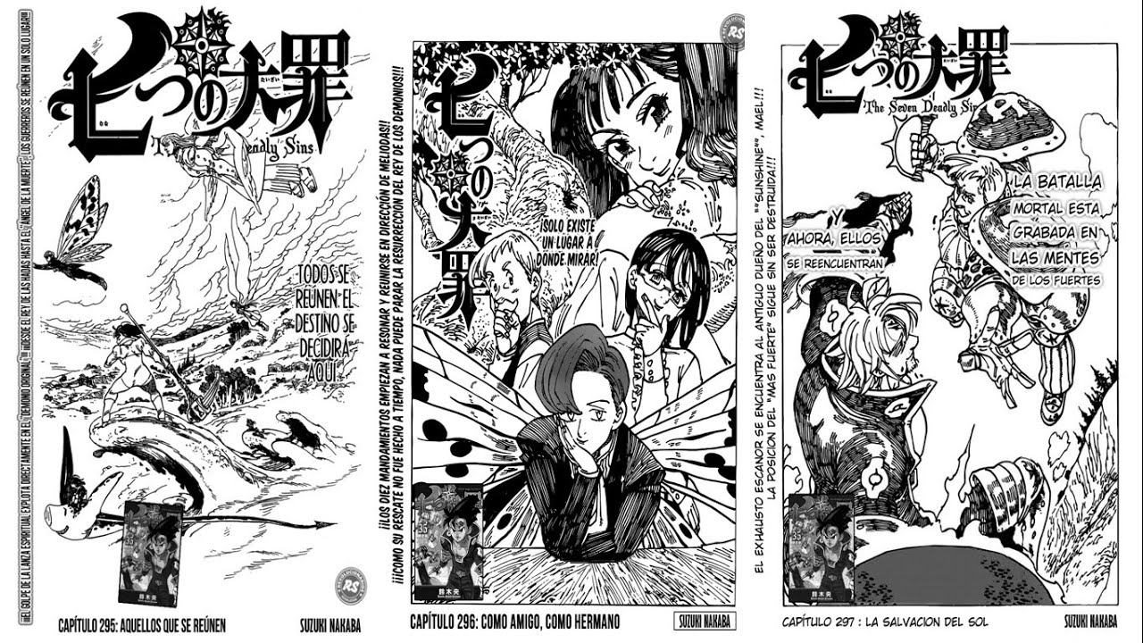 Nanatsu no Taizai Manga 295, 296 y 297 | NnT Temporada 4: Capitulo 10