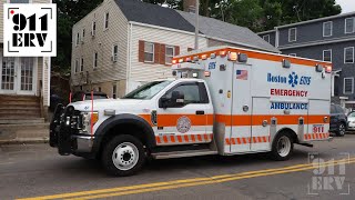 Boston EMS Ambulance 6 Responding