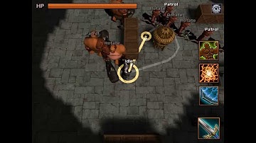 Unity3D, 3D Action Game / Mecanim / Pathfinder / Touch Interface / Fog of War #4